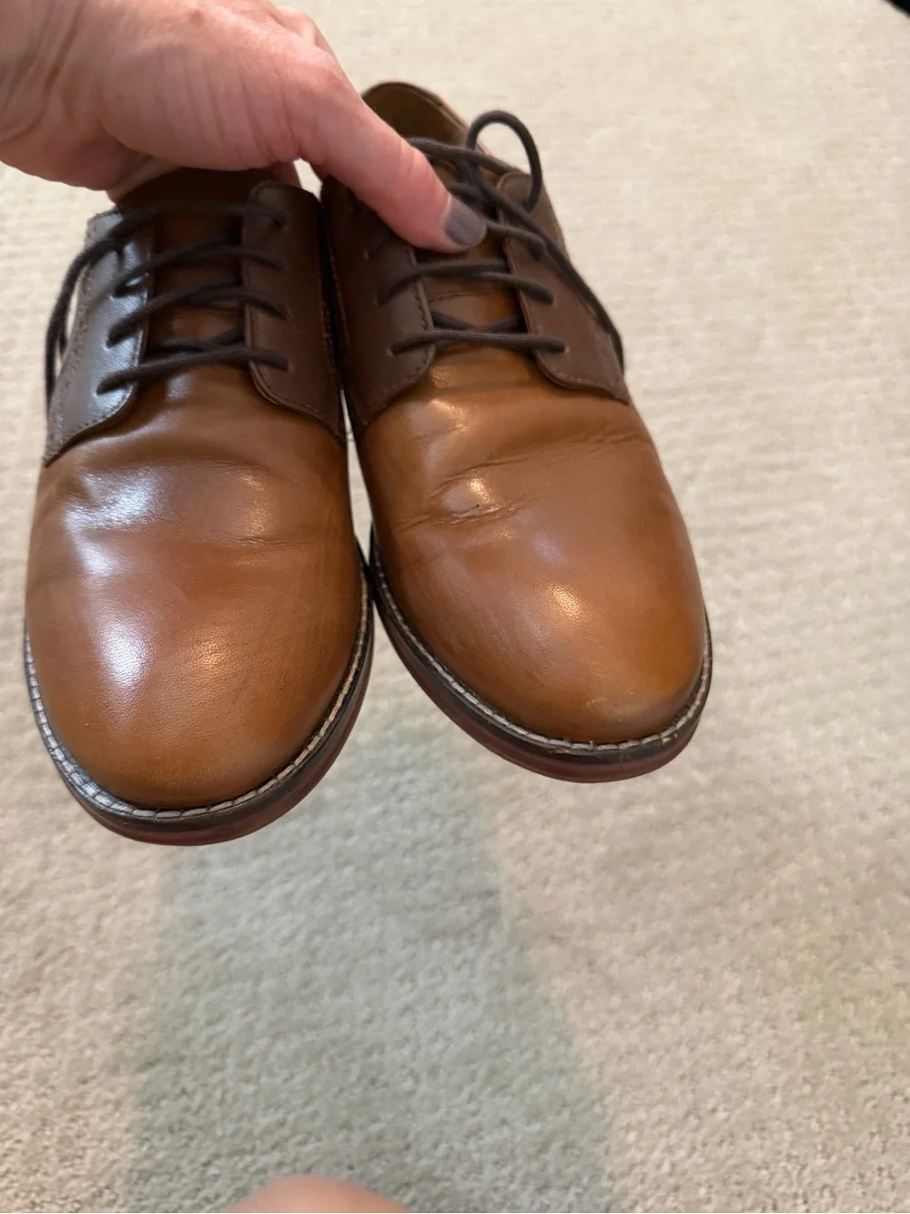 Boy’s Johnston & Murphy Saddle Dress Shoes
